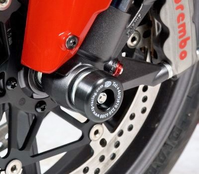 Chrániče přední vidlice, Ducati 1098S '07-, 848 '08-, 1198S & Streetfighter, černé
